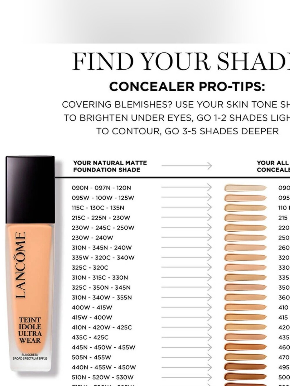 Lancome Concealer Color 550 Seude C - Picture 4 of 7